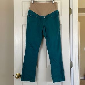 Hybrid & Company Stretch Maternity Jeans - Jade - Size Medium